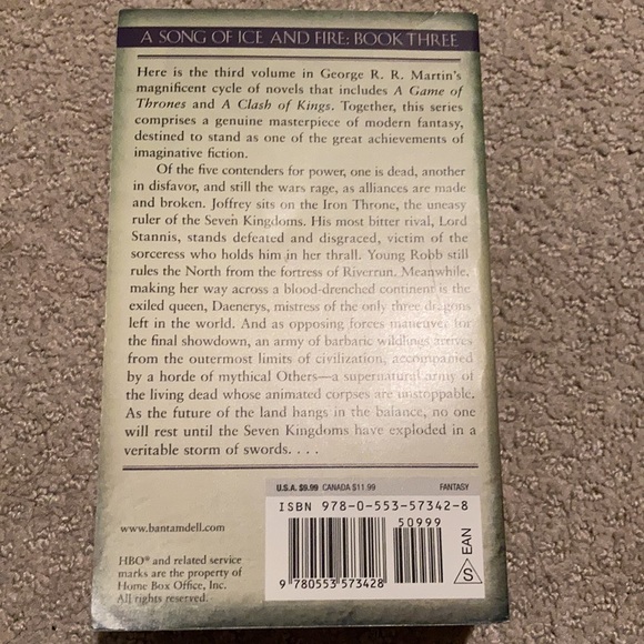 Game of thrones - a storm of swords book - Picture 3 of 4